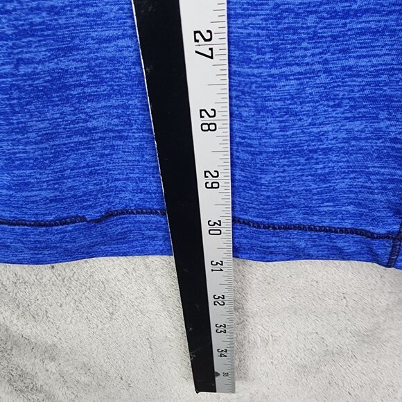 Mens Blue Roundtree & Yorke Performance Henley Shirt Long Sleeve Size 2XB - Picture 6 of 7